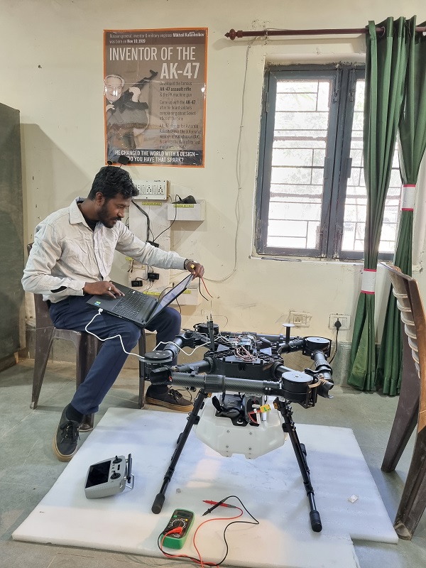 Custom drone setup